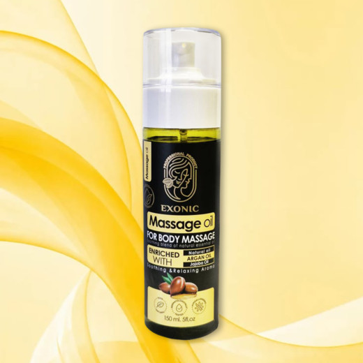 روغن ماساژ بدن اکسونیک حاوی روغن آرگان